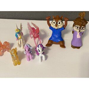 My Little Pony & Alvin And The Chipmunks Mini Figures Lot